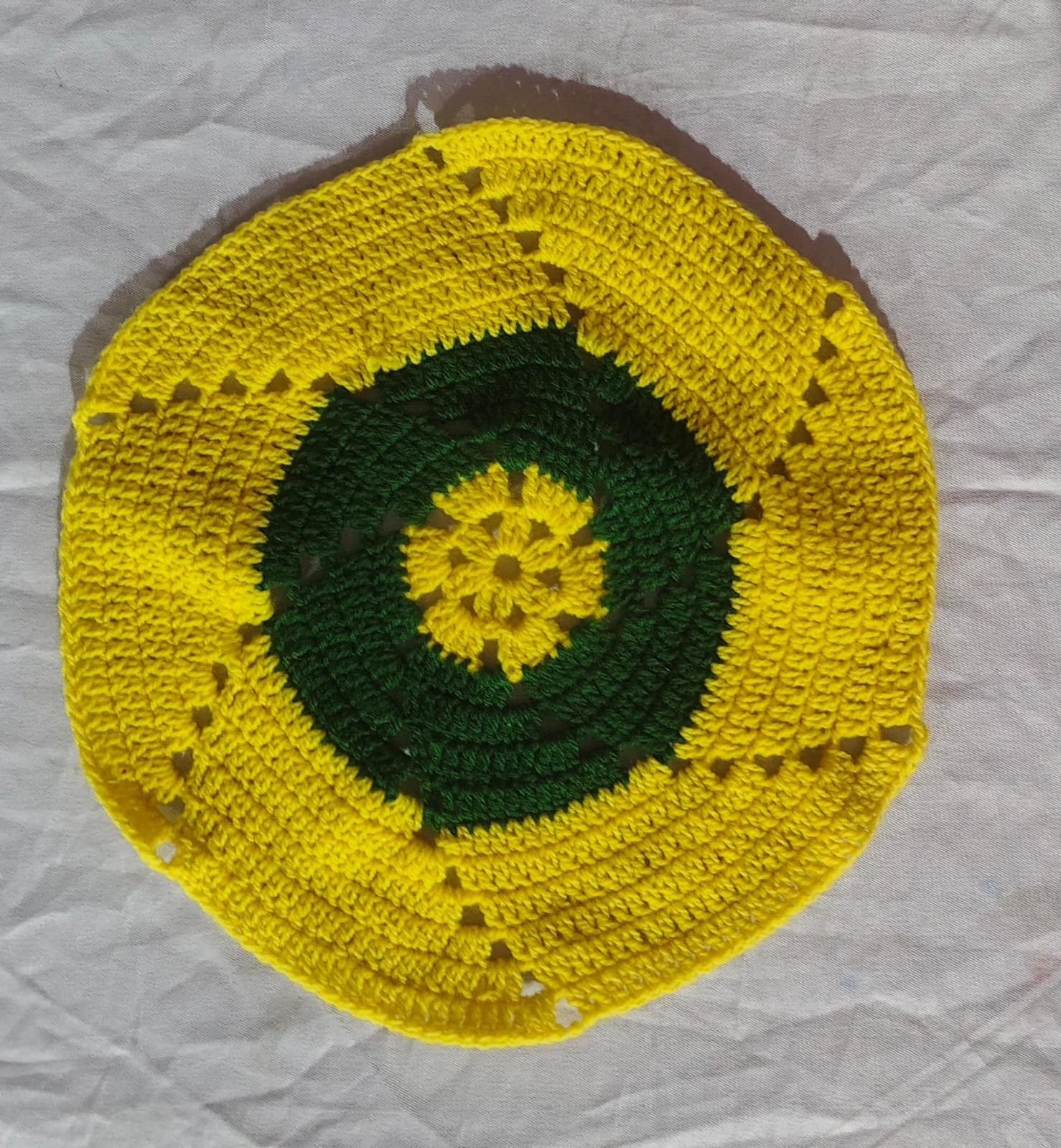 WhatsApp Image 2025-12-03 at 20.35.48_fa326314 Yellow Green Towel - Image 1