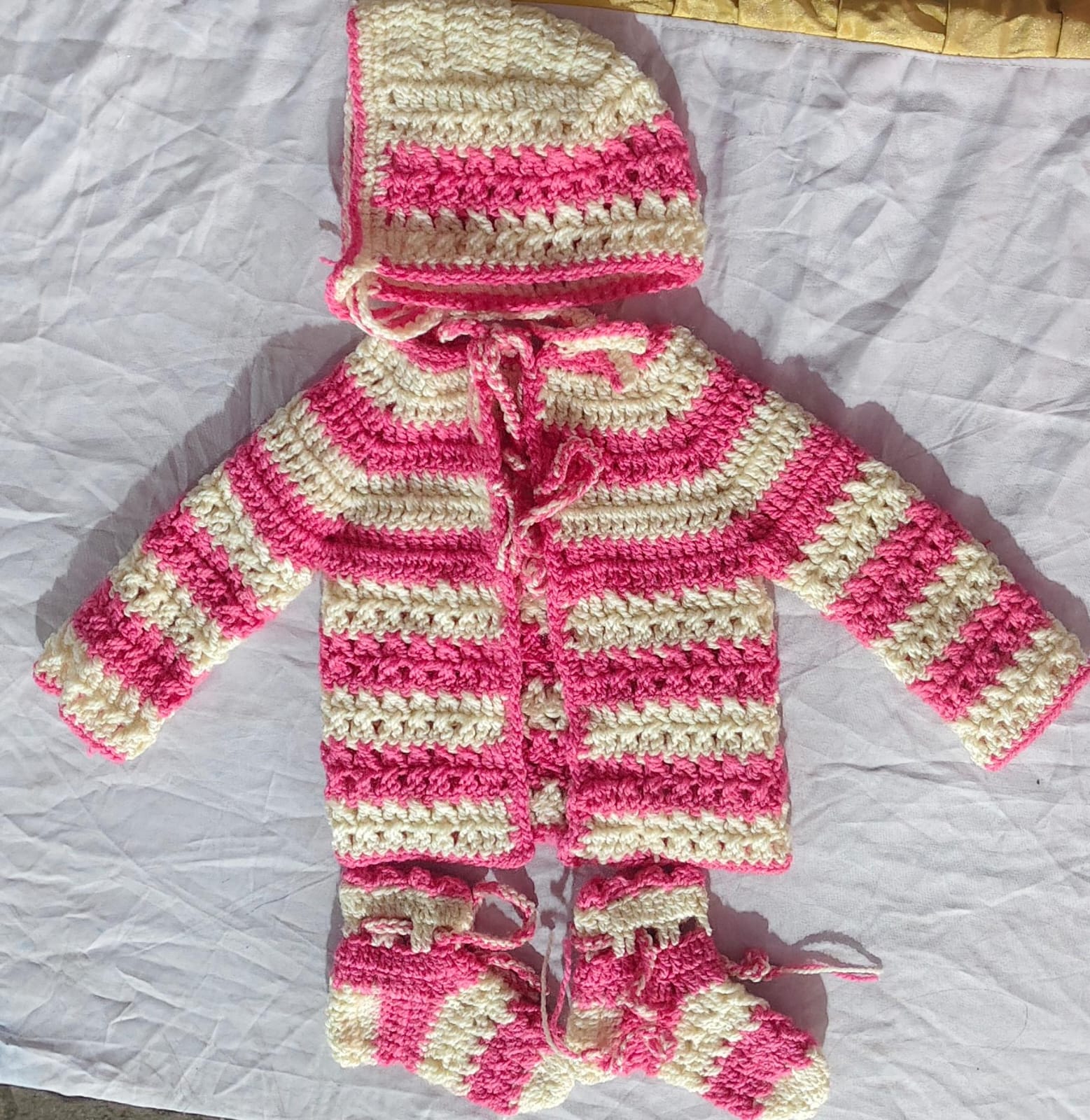 WhatsApp Image 2025-12-06 at 18.44.55_f5c5ccfb Pink Baby Dress - Image 1