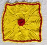 Square Rumol Yellow Red